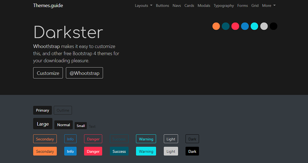 bootstrap latest themes